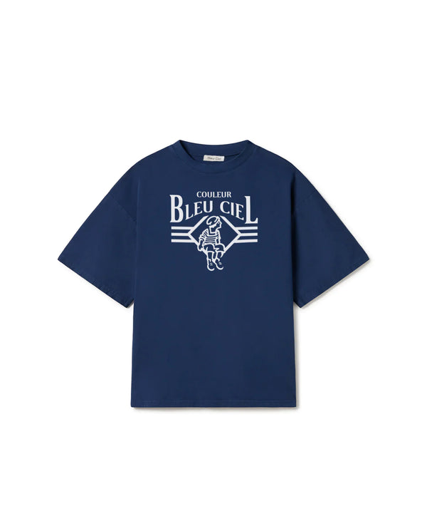 Marseille T-Shirt Navy Bleu Ciel