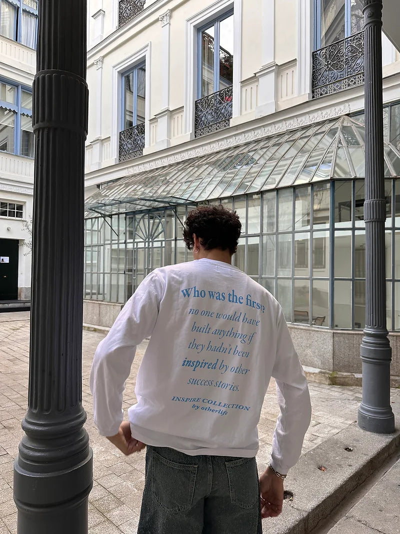 Success stories white longsleeve Otherlife