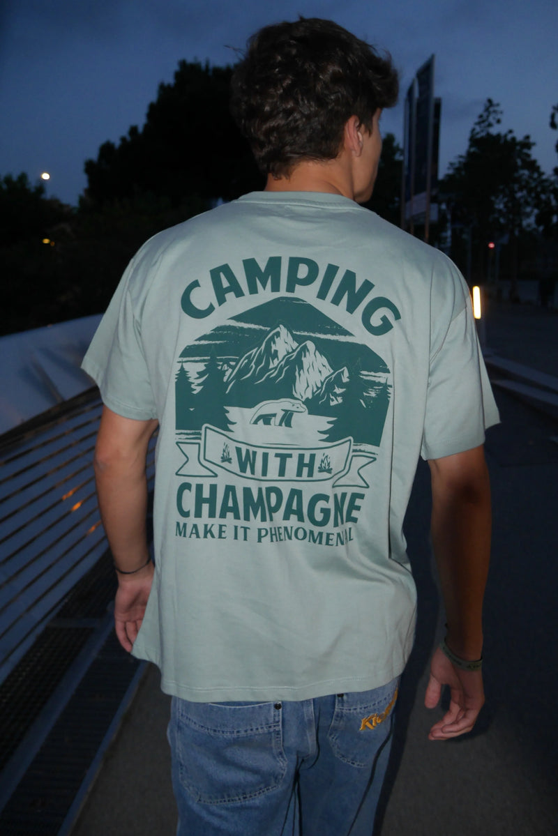 Camiseta orgánica CAMPING GRIZZLY