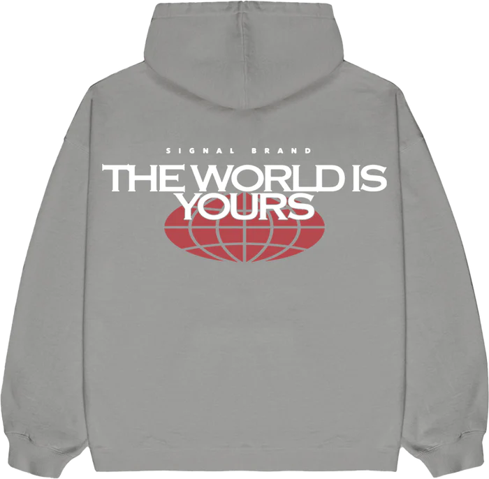 THE WORLD IS YOURS ICE GREY Signal Brand