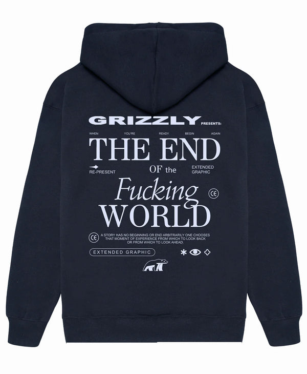 Sudadera reciclada THE END NEW GRIZZLY